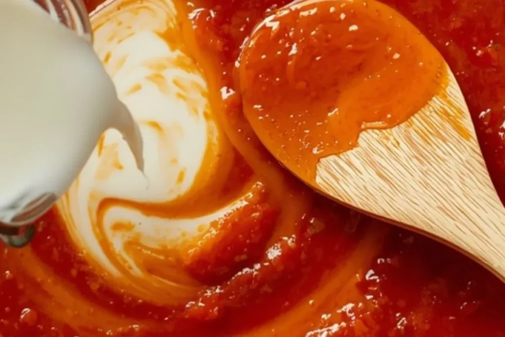 adding tomatoes to sausage webp 1