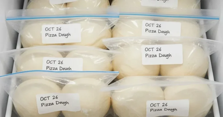 Can you freeze pizza dough