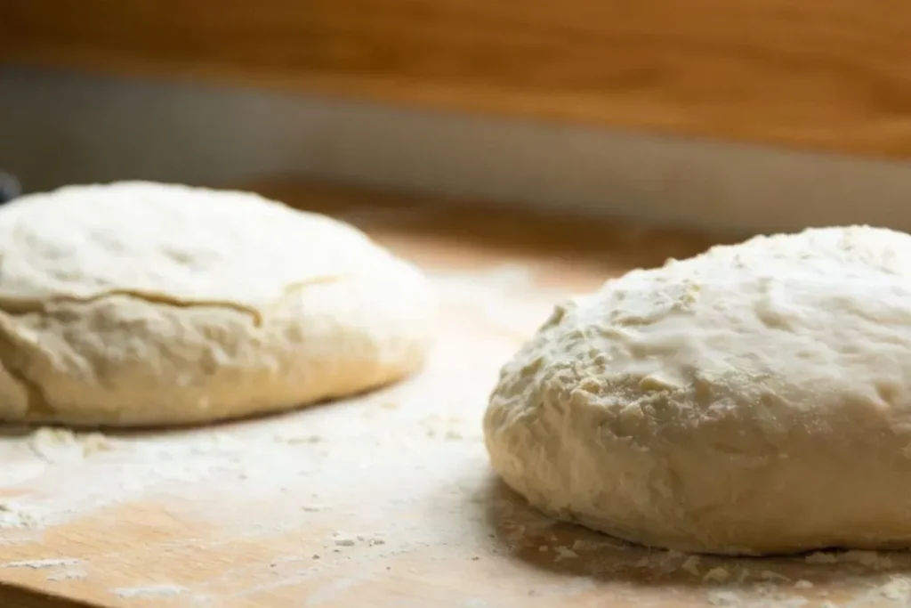 why is my pizza dough dry